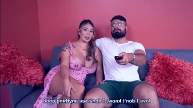 Lesbian Friends Betrayal: Fucking Friends Husband In Her Face