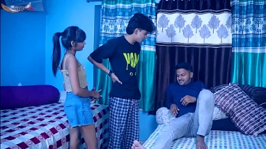 Desi Virgin Girl's Hardcore Threesome: Full Movie